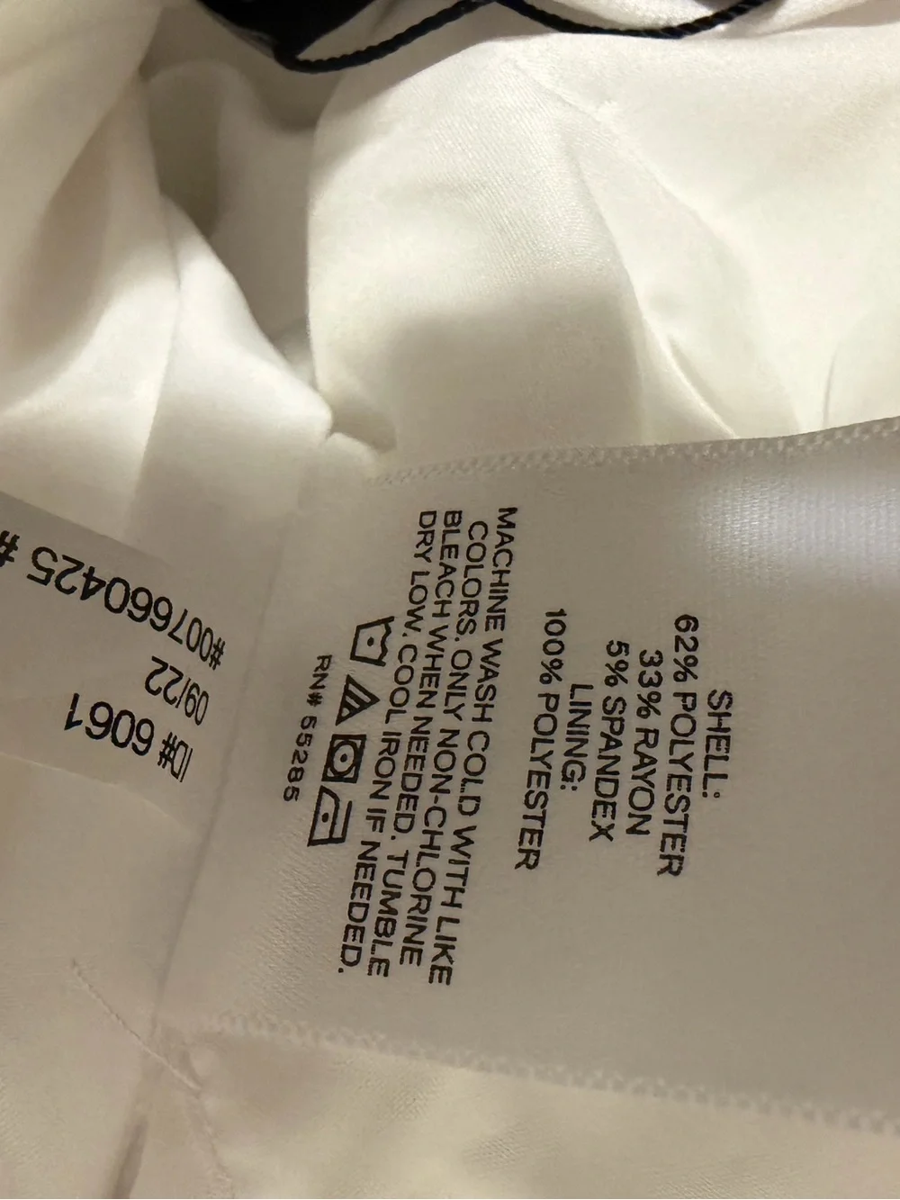 Express White Pencil Midi Skirt with Side Slit Detail - Picture 8 of 10